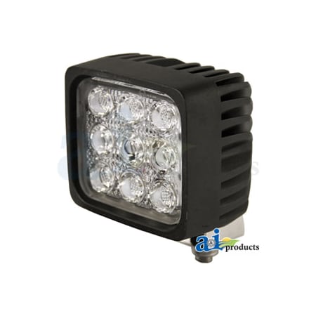 A & I Products Work Lamp, LED, Square, Combination Flood / Trapezoid Light Pattern 6" x5" x5" A-WL895